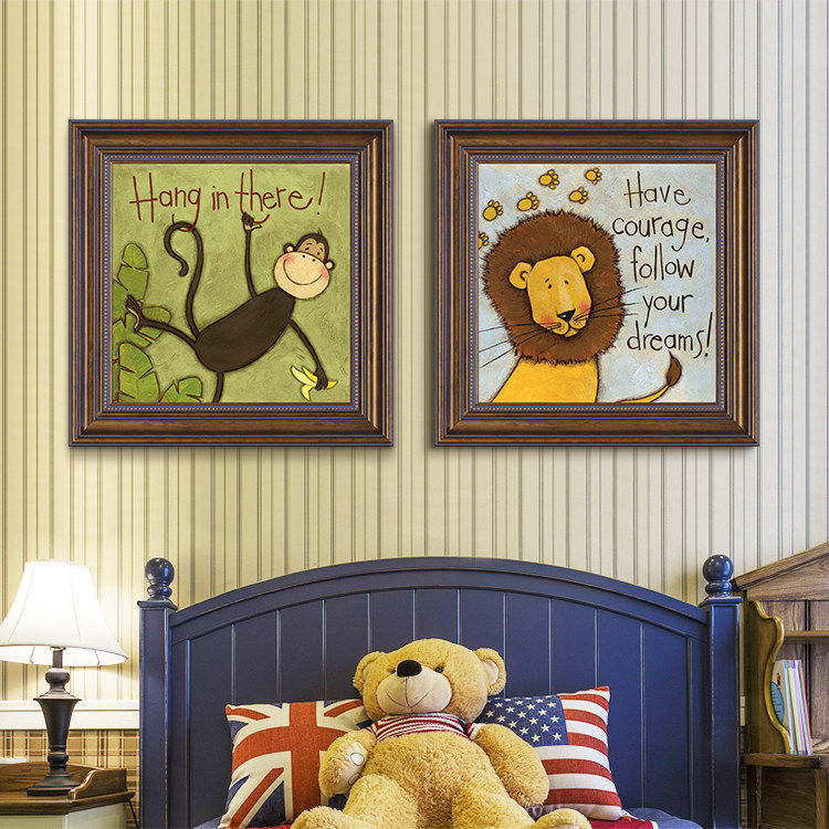 Cute animal cross stitch 2021 new thread embroidery self embroidery handmade living room bedroom children's simple small piece small