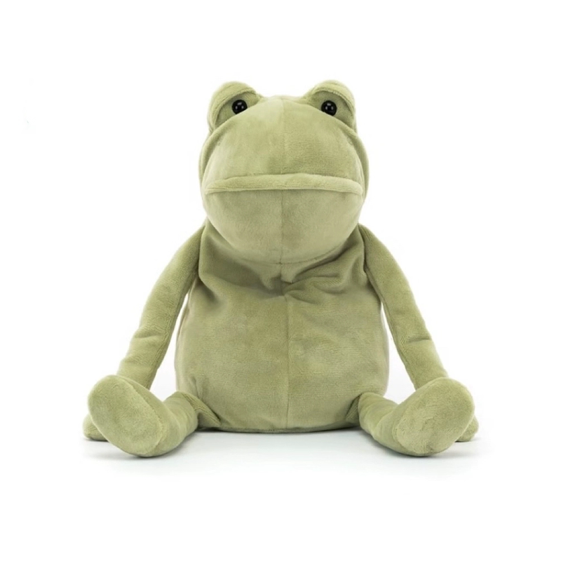 British Jellycat 25Th Anniversary Fergus Frog Soft Plush Toy Doll as a Birthday Gift for Students British Jellycat 25Th Anniversary Fergus Frog Soft Plush Toy Doll as a Birthday Gift for Students