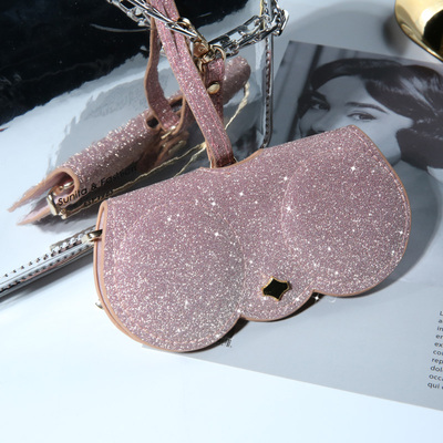 眼镜盒少女墨镜包便携太阳镜收纳包