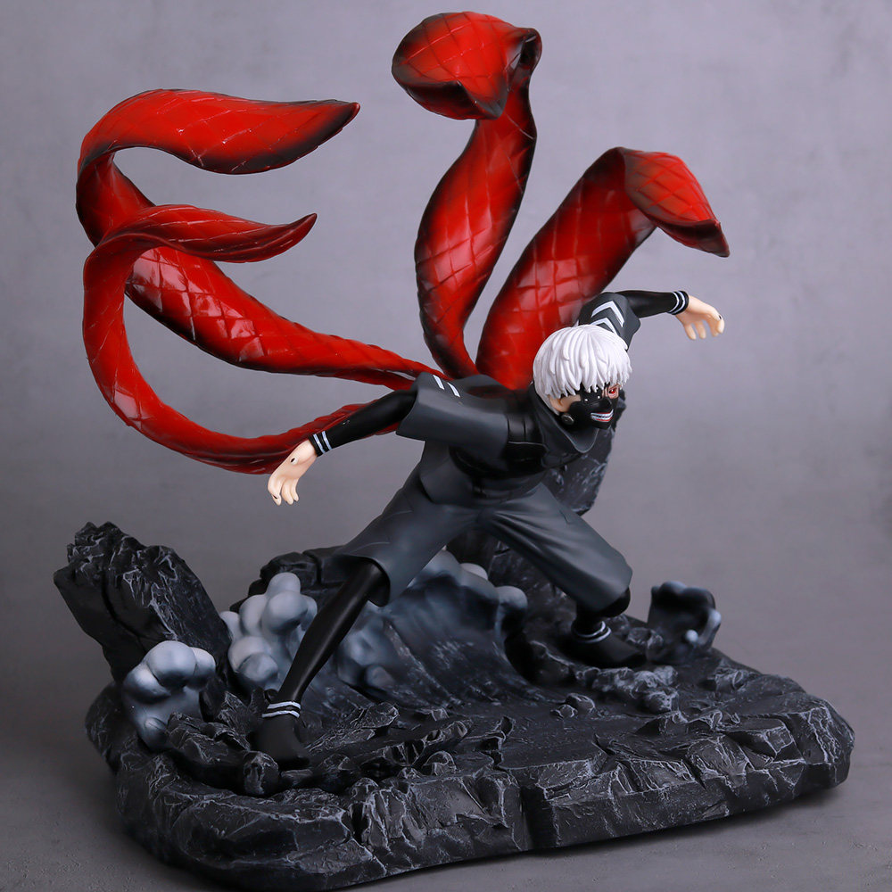 東京喰種喰種面具金木研模型半赫者蜈蚣董香模型公仔玩偶擺件