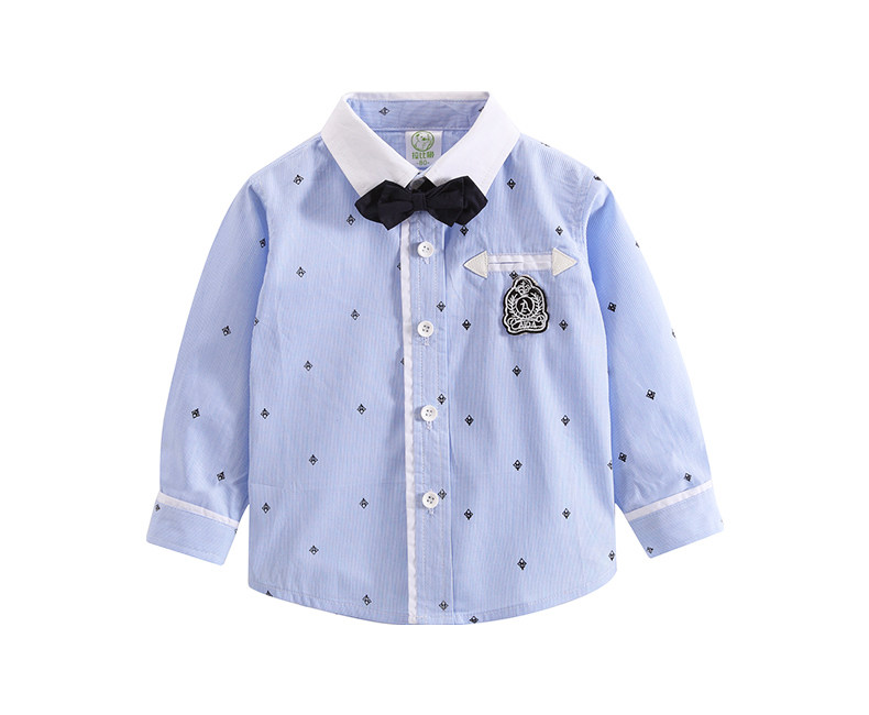 Chemise garcon à manche longue - Ref 2074610 Image 17