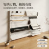 Perforated board hook magnetic hardware round hole combination home simple room storage no punching magnetic accessories