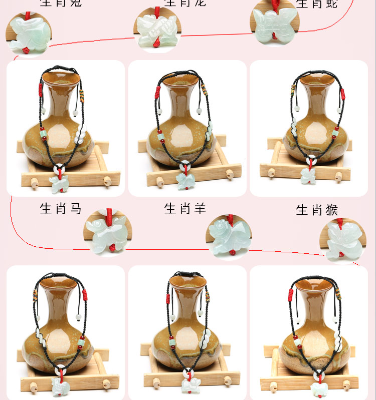SpongeBob Rope Chuyển Red Rope Anklet Zodiac Pig Dây nhiều màu Đen Wild Men và phụ nữ Giáng sinh lắc chân bạc pnj