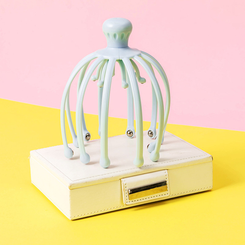 MINISO name Genesis Double Ball Head Massager twelve Paw Manual Massage Instrument Grip Head Scratching Head