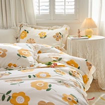 Ten ri - spring breeze 2022 pure cotton flavor fresh cotton all - piece cotton bed cotton - bed