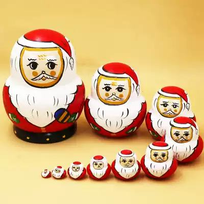 Russian imported doll special handicraft children's toys creative 10-layer Christmas Christmas holiday gift