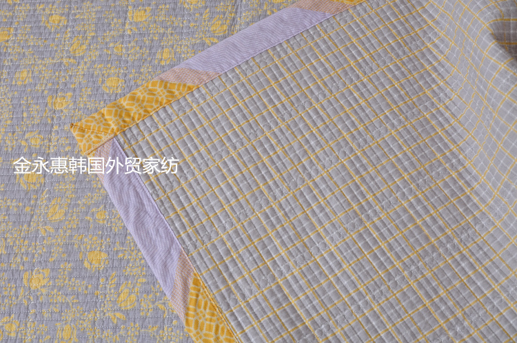 Hàn Quốc twill bông chần rửa giường bao gồm nệm Hàn Quốc tấm ga trải giường 200 * 230 có thể được bảo hiểm với cung cấp đặc biệt rộng bên