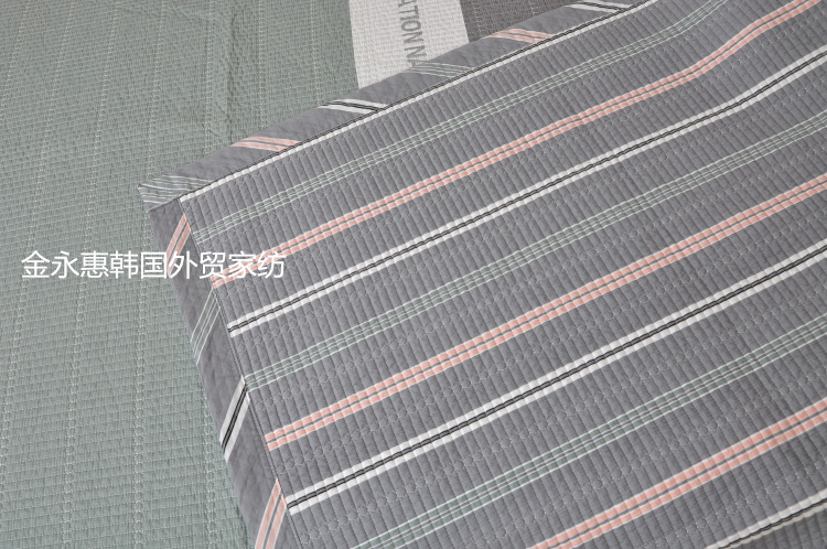 Hàn Quốc twill bông chần rửa giường bao gồm nệm Hàn Quốc tấm ga trải giường 200 * 230 có thể được bảo hiểm với cung cấp đặc biệt rộng bên