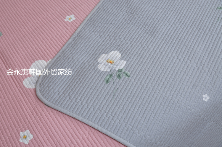 Khuyến mãi Hàn Quốc Twill Cotton Chần Bí Mật Road Rửa Mat Sheets Giường Cover Nệm Điều Hòa Không Khí Bộ Đồ Giường