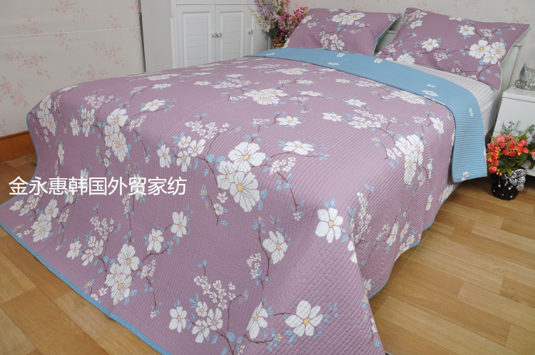 Khuyến mãi Hàn Quốc Twill Cotton Chần Bí Mật Road Rửa Mat Sheets Giường Cover Nệm Điều Hòa Không Khí Bộ Đồ Giường