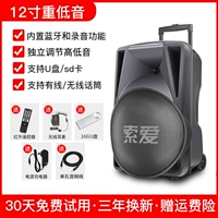 12 -INCH BASS Outdoor Audio+Wireless Header Wheat*1+16GU Диск [может быть использован для отклонения оригинального приоритета звука+микрофона]