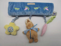 Rabbit home baby bed Bell bed hanging cart pendant appease doll toy