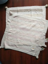 Childrens soft cotton blanket baby shawl