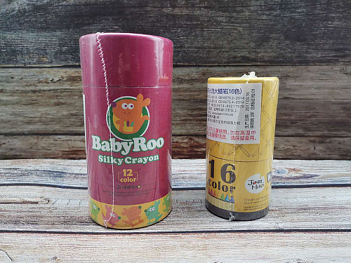 Children washable safety non-toxic crayon color brush oil stick 24 color color pencil color pen Mike pen