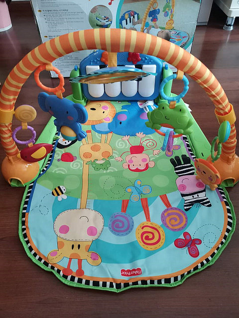 Clearance Toddler Toys Pedal Piano Newborn Baby Fitness Rack Baby Boys and Girls Music Educational Toys