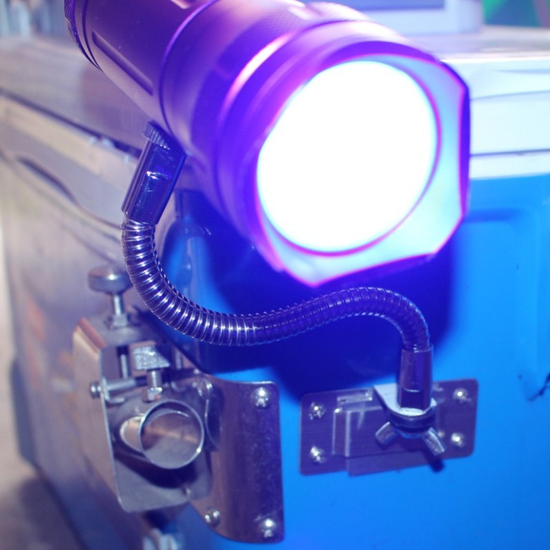 Hộp câu cá chèn loại đèn câu cá ban đêm Khung sắt không gỉ điều chỉnh phổ ánh sáng khung câu cá Thiết bị câu cá đêm ánh sáng đứng chài lưới bắt cá