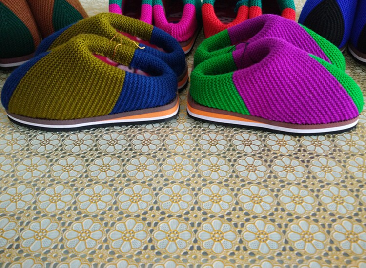 Chaussons enfants en autre pour hiver - semelle fond composite - Ref 1010508 Image 8