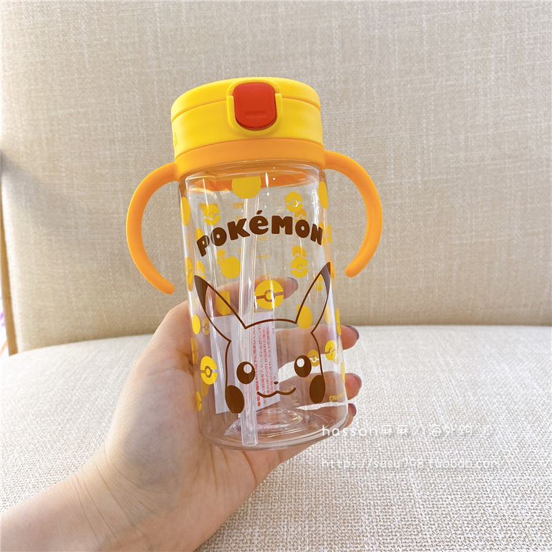 Japanese native Richell Richell children's straw cup baby water cup learning drinking cup