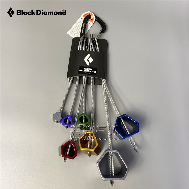 American Black Diamond BD Climbing Hexentric Nut Set #4~10 220235