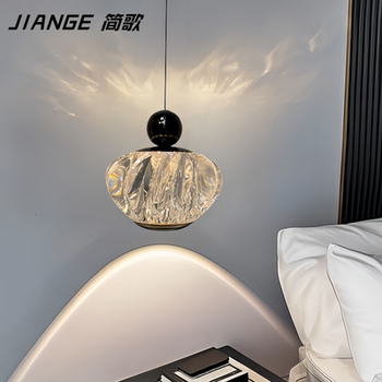 Entrance Chandelier, Ambient Light for the Entrance, Bedside Bedroom Pendant Light, High-End Modern Minimalist Decoration, Study Room Small Chandelier