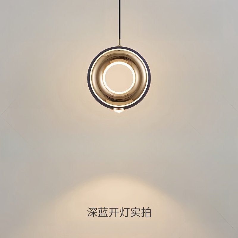 Bedroom Bedside Chandelier, Modern and Simple, Adjustable Height, High-End Light Luxury, Dining Room Bar Counter Small Chandelier, Master Bedroom Pendant Light