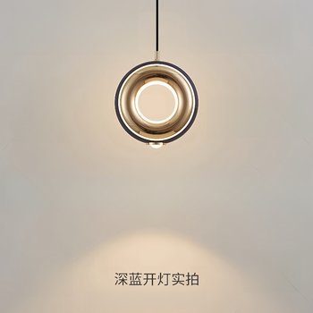 Bedroom Bedside Chandelier, Modern and Simple, Adjustable Height, High-End Light Luxury, Dining Room Bar Counter Small Chandelier, Master Bedroom Pendant Light