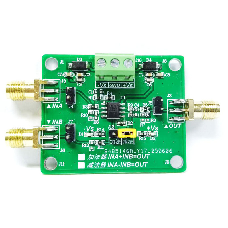 Signal Adder, Signal Subtractor, Compatible Module, Multiple Bandwidths, Same Phase Addition/Subtraction, 1:1 Output Signal Adder, Signal Subtractor, Compatible Module, Multiple Bandwidths, Same Phase Addition/Subtraction, 1:1 Output