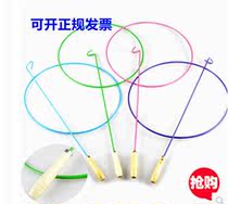 Toss iron - throwing hoop nostalgia toy color solid roll iron ring throwing iron ring traditional nostalgic toys