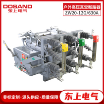 Dongshang column upper switch ZW20-12G 630A-20KA outdoor high voltage vacuum circuit breaker 10KV with isolation knife