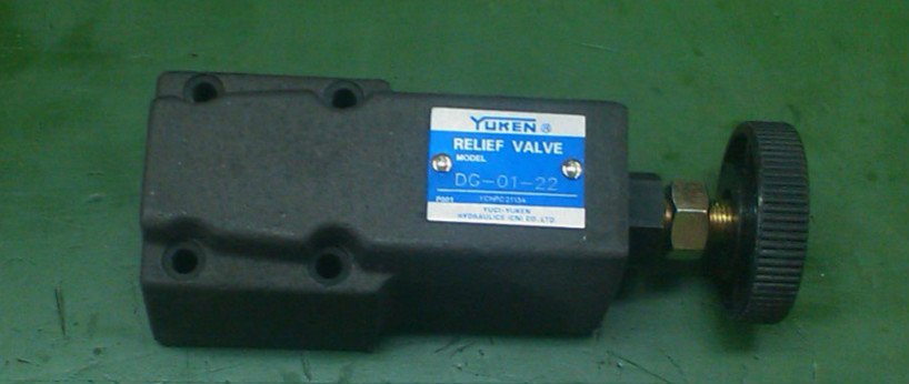 YUCKEN OVERFLOW VALVE ELM OIL RESEARCH HYDRAULIC VALVE DG-01-22 REMOTE PRESSURE ADJUSTMENT VALVE