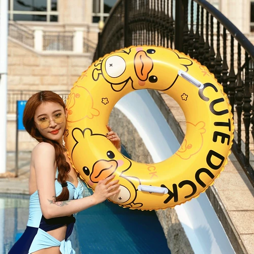 Детский плавательный круг, водные блестки для ногтей, спасательный жилет, популярно в интернете, семейный стиль