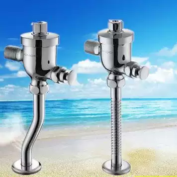 Jiu Mu All-Copper Push-button Urinal Flushing Valve Hand-press Flushing Valve 8251 8224 X82004-004