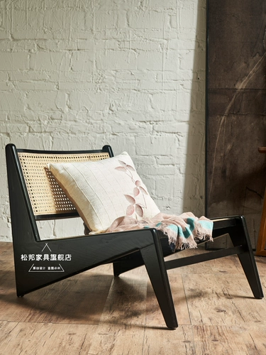 Северная северная виноградная лоза -отдельный стул для одиночного дивана творческий случайный японский татами ленивый стул с твердым деревом с твердым деревом