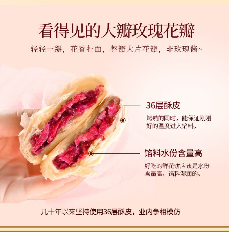 潘祥记雀巢联名款鲜花饼礼盒