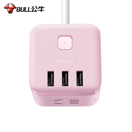 Bulls Rubik's Cube Socket Socket USB -зарядная зарядная зарядная зарядка -Внедорожник -IN Trailer Board House House Poruy Multi -Function Plugure Converter