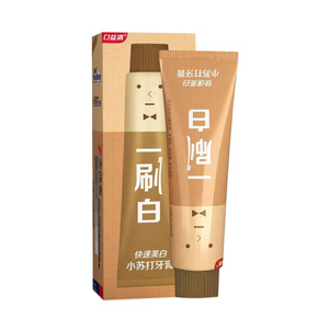 口益清小苏打牙膏美白去黄