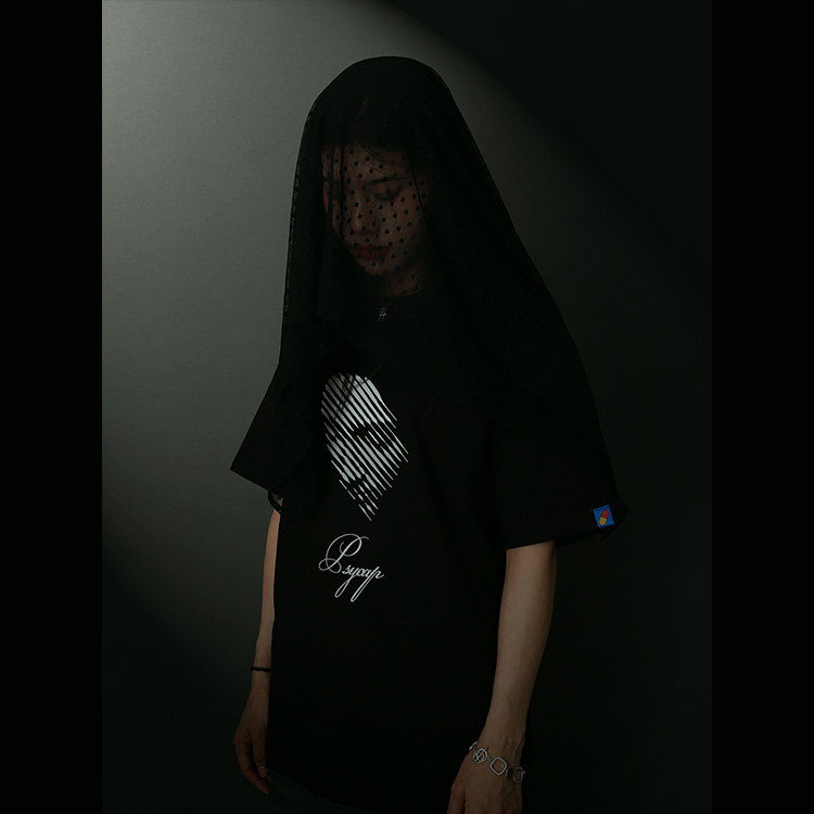 Short-Sleeved T-Shirt Psycap Sweet Dream Capsule Original American-Style Print Niche Design Unisex Summer Loose Half-Sleeve