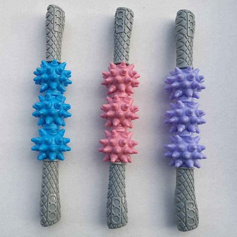 Men's and women's muscle relaxation vibrator mace exercise roller Yoga gear Fascia deep relaxation roller fitness