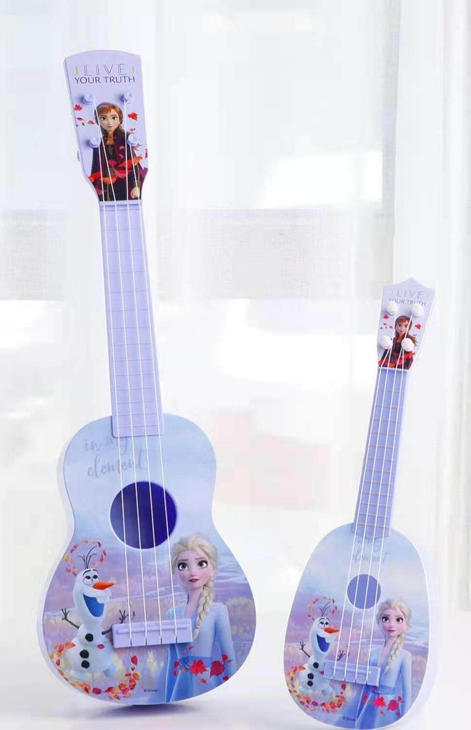 Детская гитара 尤克里里初小吉他玩具音乐宝宝3至6岁儿童玩具吉他女孩迷你乐器男 Disney