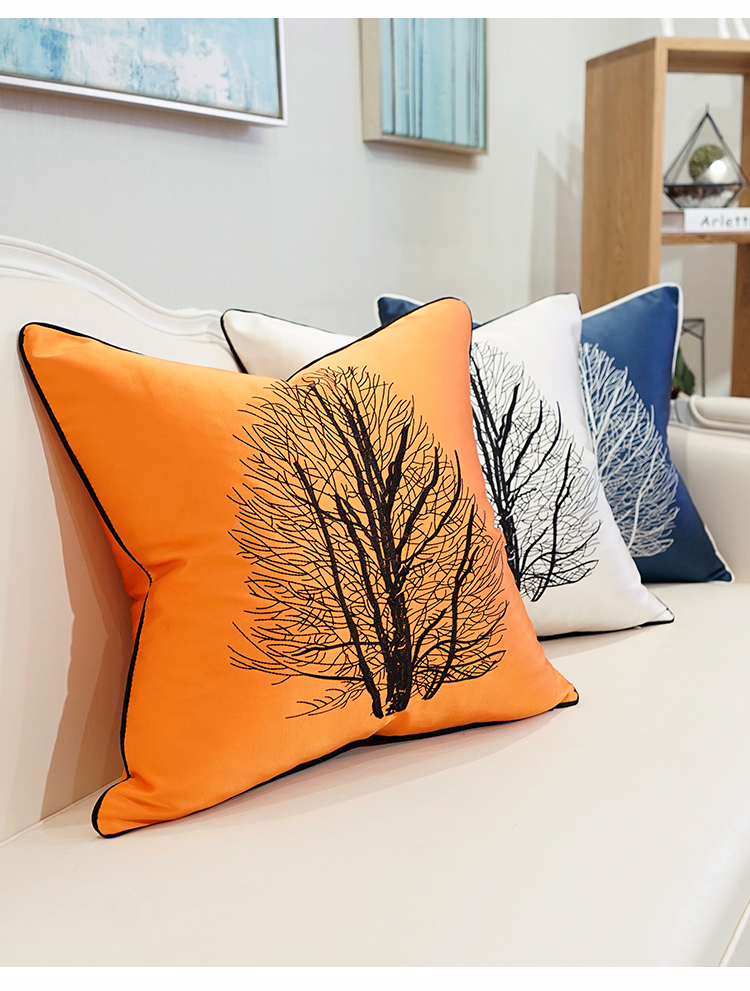 Đệm Nữ hoàng Sofa Đệm Văn phòng Gối tựa lưng Gối Phòng ngủ Phòng khách Phòng khách Gối Không lõi - Trở lại đệm / Bolsters gối lót lưng ghế văn phòng