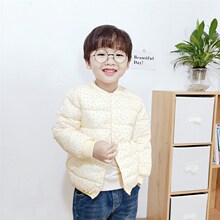 【安丽虎尼】儿童棉服内胆短款棉衣