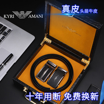 Imperivan Mani Belt Mens Automatic Buckle Luxury Goods Belt Genuine Leather Business Cow Leather Pants With Fashion Tide Cards