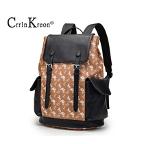 Crrln Kreon men's backpack business leisure business travel computer bag business travel bag trend schoolbag men