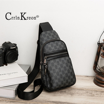 Crrln Kreon chest bag men's tide brand ins summer chest messenger bag men's shoulder bag casual men's bag