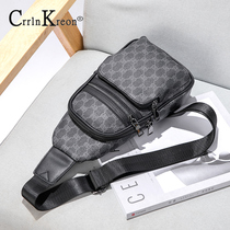 Crrln Kreon chest bag men's tide brand summer shoulder bag sports leisure ins messenger bag small backpack