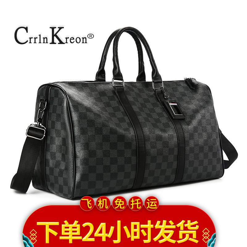 Crrln Kreon Travel Pack Male Travel Bag with a large capacity luggage bag with a shoulder slope bag
