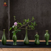 Jingdezhen Trung Quốc phong cách Nhật Bản bàn trà cắm hoa phòng trà nhỏ bình cắm hoa cắm hoa sắp xếp gốm cổ điển Zen trang trí - Vase / Bồn hoa & Kệ chậu trồng cây cảnh