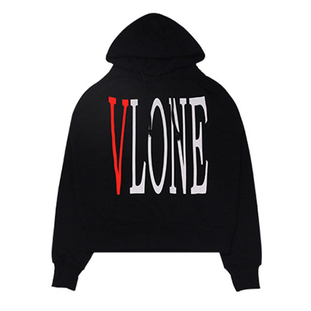 ເສື້ອຢືດ Vlone ແທ້ຈິງຍີ່ຫໍ້ V trendy ວ່າງ Fujiwara Hiroshi ຈໍາກັດ Wang Yibo ແບບດຽວກັນ Edison Chen hoodie ສໍາລັບຜູ້ຊາຍ