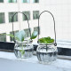 9 pieces of hanging transparent glass vase pumpkin small hanging bottle simple hydroponic flower pot indoor gardening home decoration