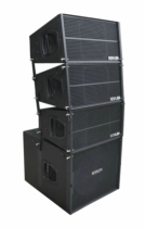 Q1 compact dual bass dual 10-inch linear array speaker full neodymium magnetic unit dual 10-inch linear array speaker